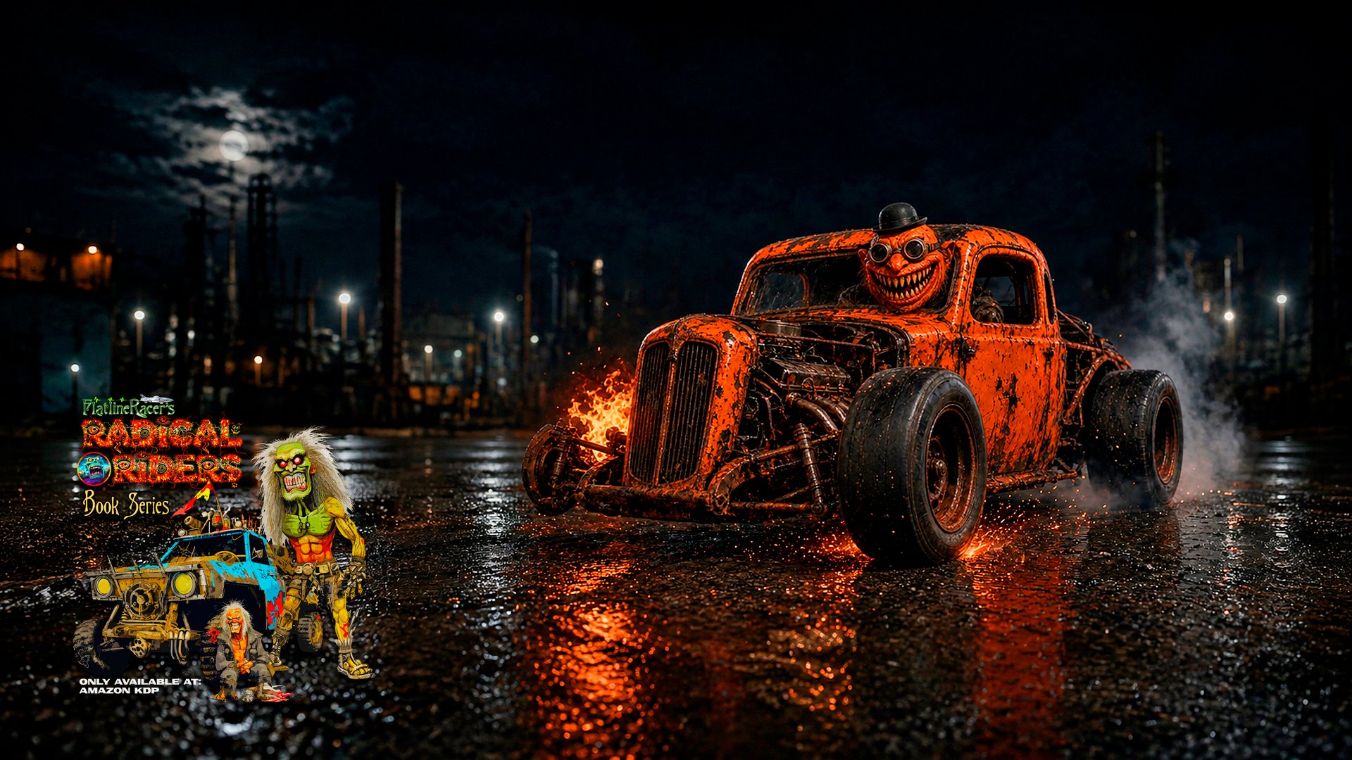 Orange hot rod — book series